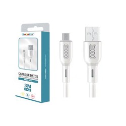 Modorwy Cable MC5108 Micro 2.4A 3m White Modorwy Cable MC5108 Micro 2.4A 3m White